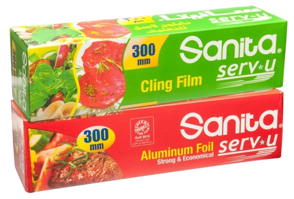 سانيتا ورق قصدير + نايلون 300 مم