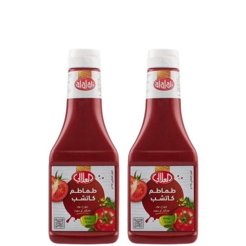 العلالي كاتشب 585 جم 2 حبة عرض