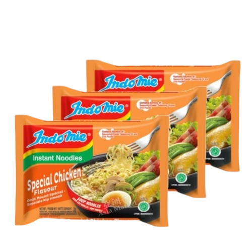 اندومي شعرية بطعم الدجاج الخاص 10 حبة  77جم  Pack of 4