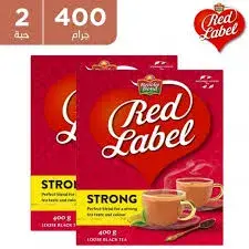 شاى ريد ليبل 400  جم  2 حبه عرض 
