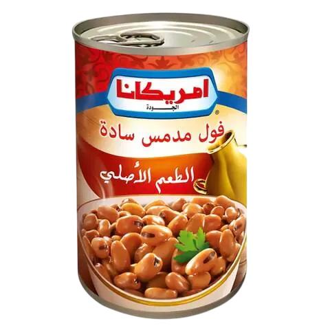 امريكانا فول مدمس 400جم Pack of 24