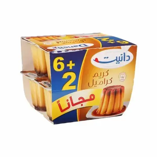 دانيت كريم كارميل 80 جم  Pack of 6