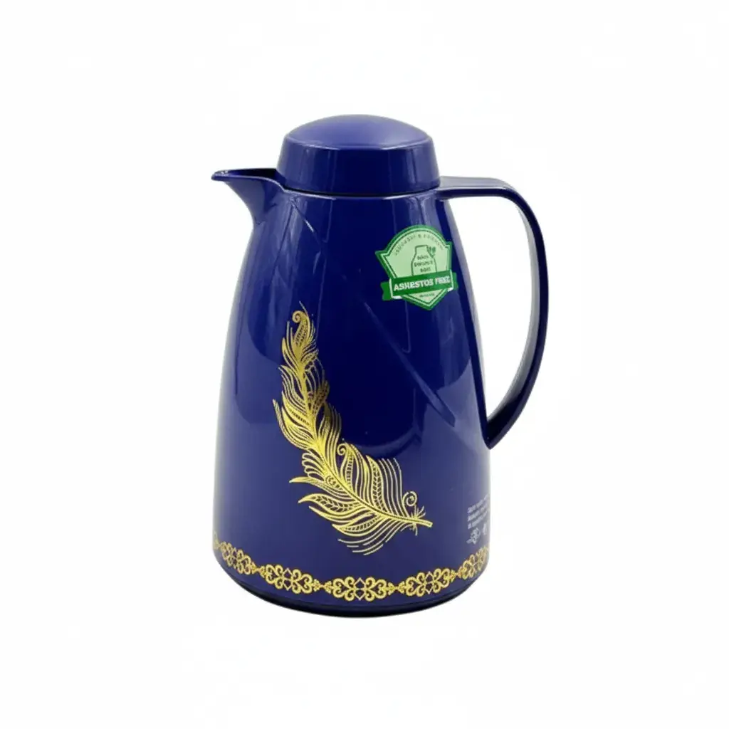 مطارة شاي وقهوة نقشة وردة 1.0 لتر HDU-10