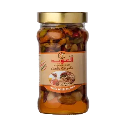 العويد عسل بالمكسرات 340 جم