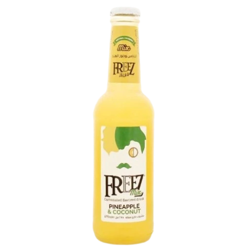 بريميم فريز مشروب غازي بنكهة اناناس وجوز الهند 275 مل Pack of 24