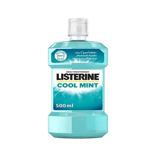ليسرتين مضمضة بطعم النعناع 500 مل