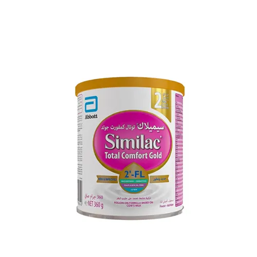 سيميلاك حليب اطفال توتال كومفورت جولد رقم ( 2 ) 360 جم