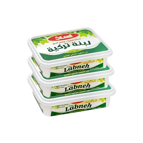 السعاده لبنة تركية 3 حبة 200 جم Pack of 18