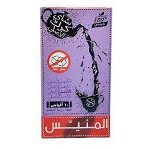 المنيس شاي كرك الاصلي بدون سكر  200 جم  Pack of 10