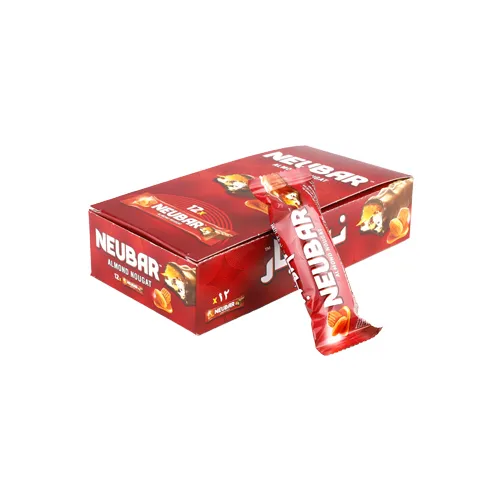 نيوبار نوغة اللوز 28جم  Pack of 12