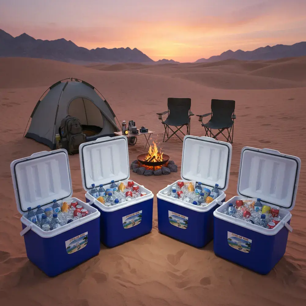 ايس بوكس 4 قطع ازرق 5+13+27+45 لتر 801