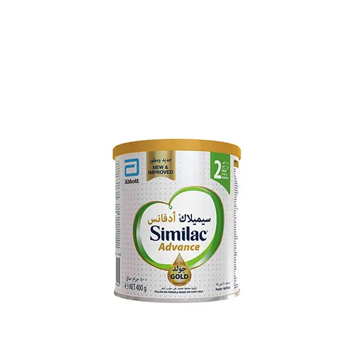 سيميلاك حليب اطفال ادفانس جولد (2)  6 اشهر الى سنة 400 جم