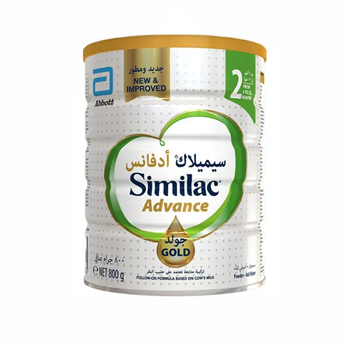 سيميلاك حليب اطفال ادفانس جولد (2)  6 اشهر الى سنة 800 جم
