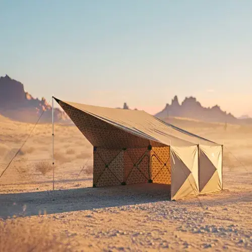 رواق ديسكفري مع مظلة نقشة الصباح 7جوانب 1.4*1.4*7متر WT-7-2F