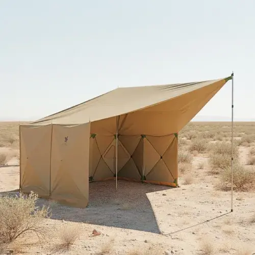 رواق ديسكفري مع مظلة 6 جوانب مقاس 1.4*1.4*6 متر WT-6-1