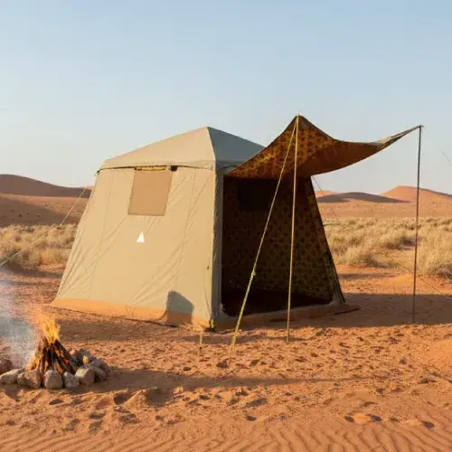 خيمة تفخ العايش نقشة الصباح 2.5*2.5 متر POP UP TENT