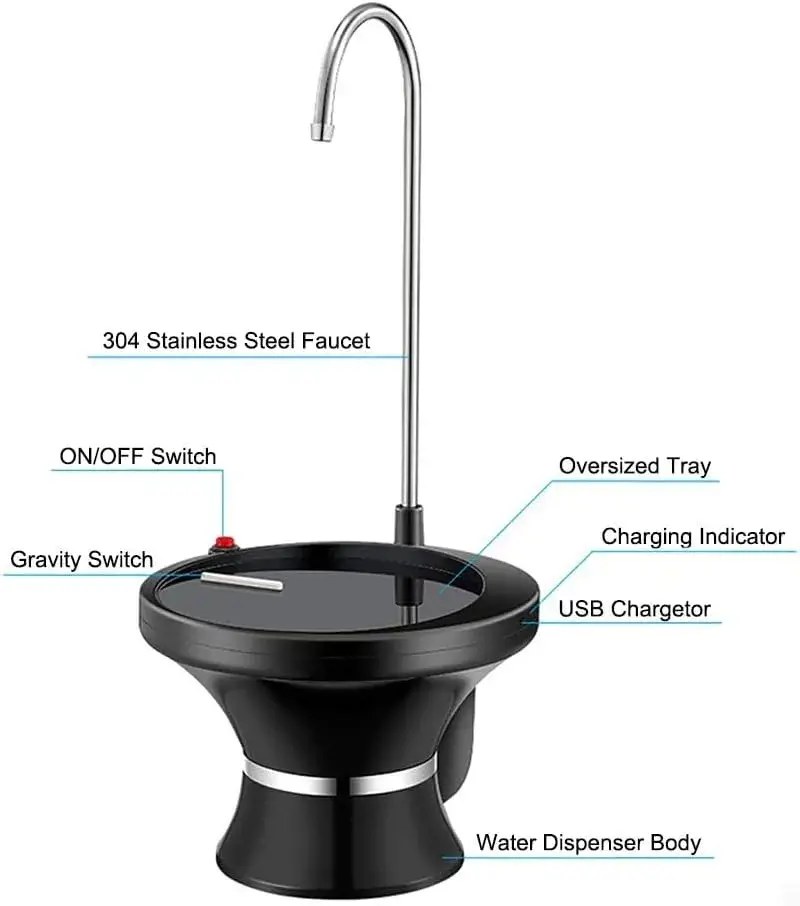 مضخة ماء شحن العايش USB-S80-3.8W-1KG