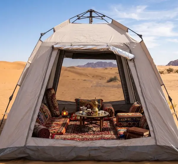 خيمة الثريا العايش مع ليت مقاس 170*240*240 سم ازرق MT-24-4