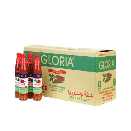 جلوريا شطة حارة 88 جم Pack of 36