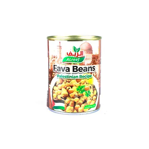 الريف فول مدمس بالخلطة الفلسطينية 400جم  Pack of 4