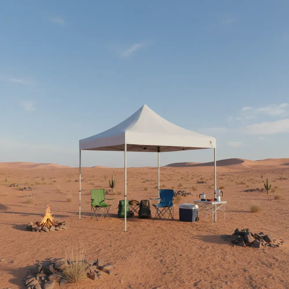 مظلة العايش 3*4.5 ابيض MT-23-27