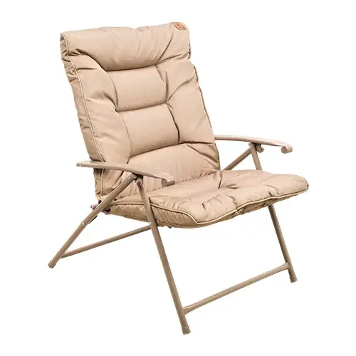 كرسي الومنيوم مع كشن قابل للطي 74*93 سم S-G2024