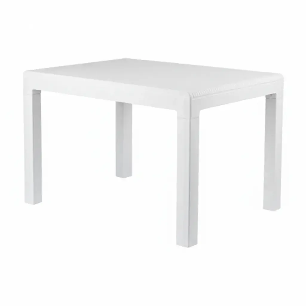 طاولة بلاستيك ابيض 1150