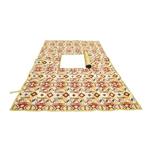فرشة ارضية مع فتحة نار احمر 200*300 سم D2030/RD4