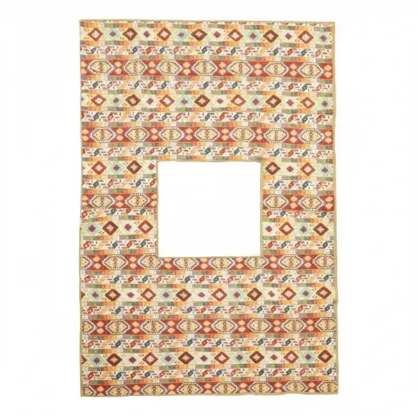 فرشة ارضية مع فتحة نار احمر 200*300 سم D2030/RD4