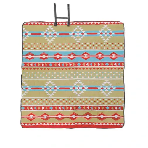 العايش فرشة ارضية نقشة تراثي احمر 200*200 سم P101-2/RD