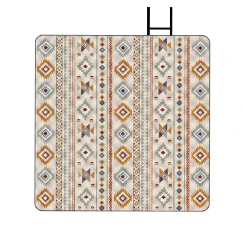 العايش فرشة ارضية نقشة تراثي بيج 200*200 سم P101-2/BI