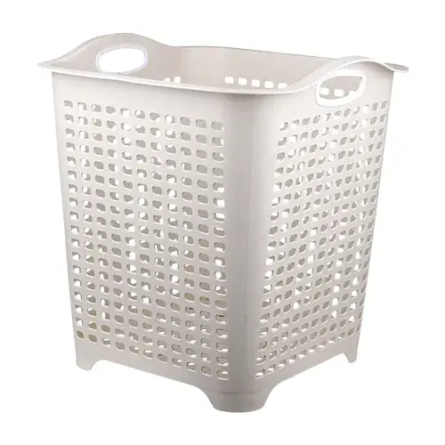 سلة ملابس بلاستيك كبيرة الوان مربعهEDENA