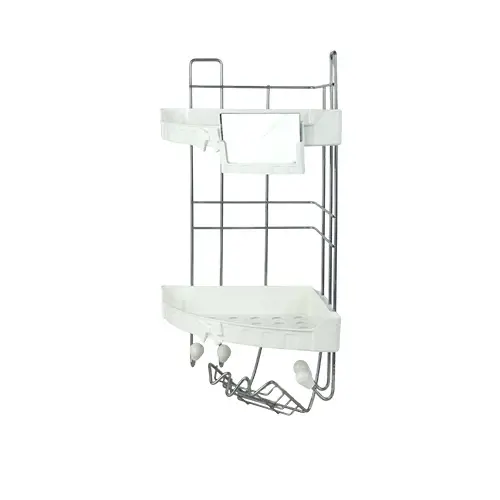 استاند حمام بلاستيك 2 رف صغير5515 EDENA-BOZEN