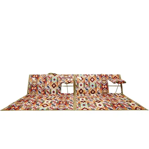 جلسة الفخامة مع 2 تكاية 2 متر 80*45*200 سم 10154F-RD4