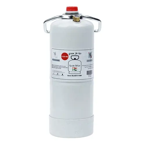 دبة غاز العايش - هندي 250 جم - ابيض / 601119W