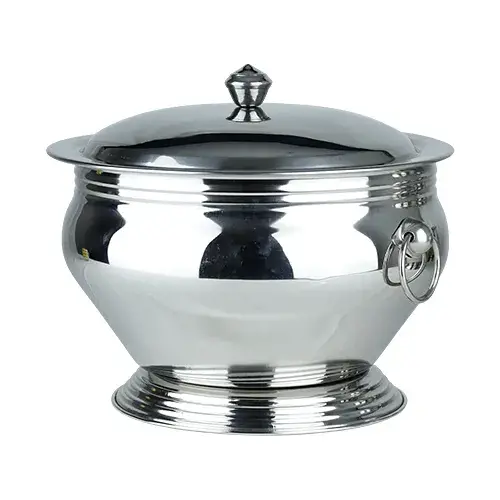 ماعون شوربة استيل هندي مقاس 23 سم SOUP-303060