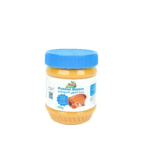الريف زبدة الفول السوداني المقرمشة 340 جم  Pack of 2