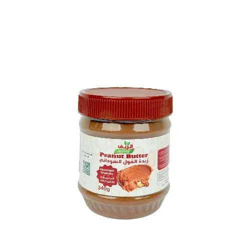 الريف زبدة الفول السوداني المقرمشة بالشوكلاتة 340 جم  Pack of 2