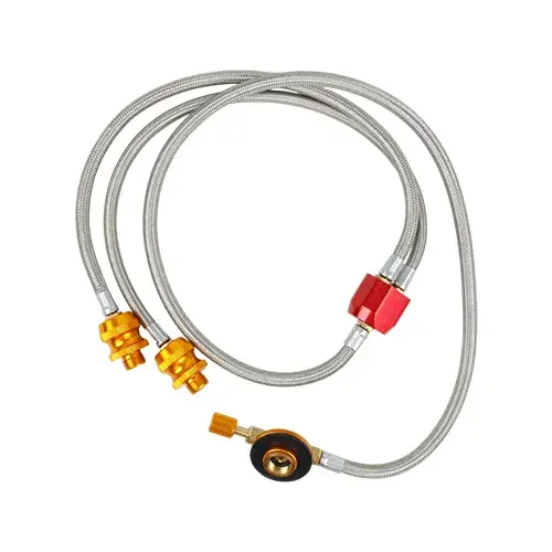 هوز غاز 2 مخرج مع تحويلة 80 سم ZSO-20