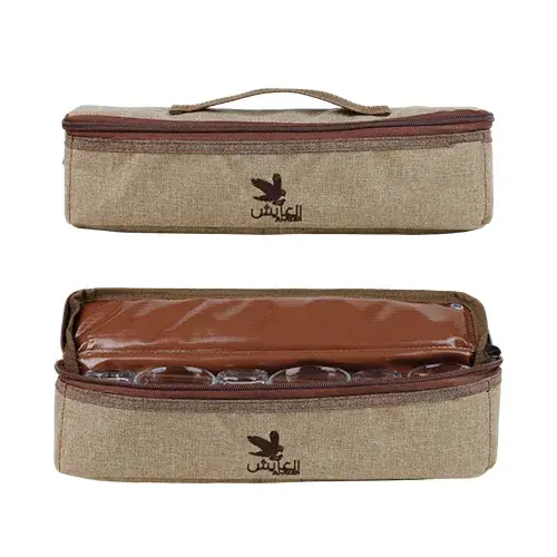 شنطة بيالات العايش خشبي 8*7*34 سم 10827B 