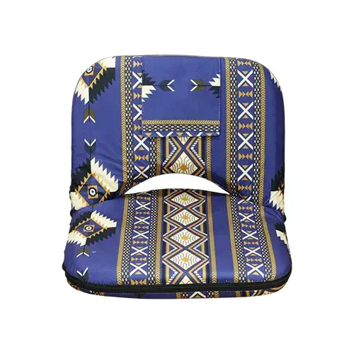 مقعد ارضي العايش مربع ازرق SCS-BL3