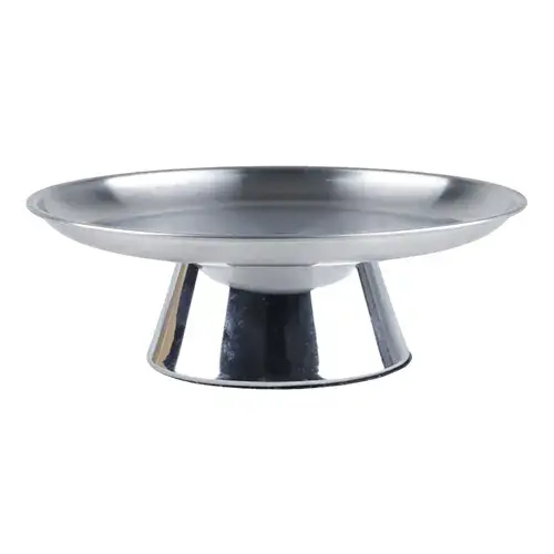 صحن تقديم استيل بقاعدة مقاس 14 سم FP1401