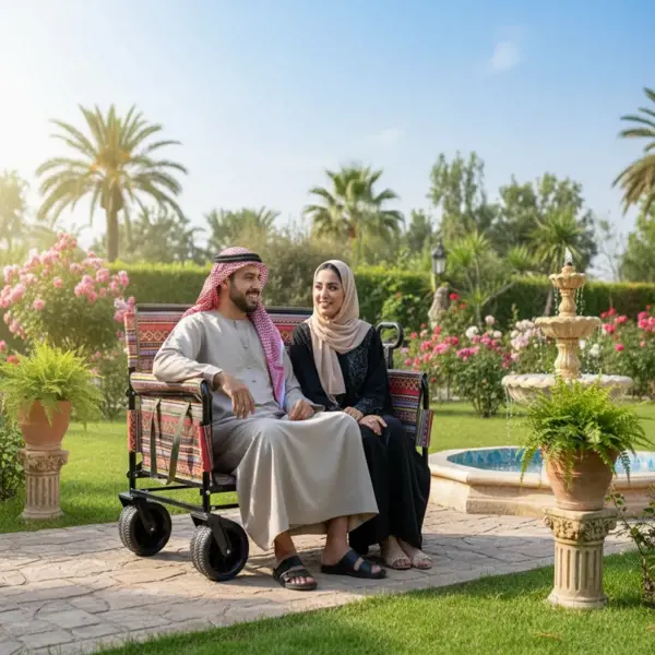 عربة مقعد الوان مقاس 98*60*103 سم FW7110