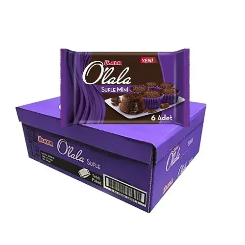 اولكر اولالا كيكة الكاكاو بصلصة الشوكولاتة 70 جم Pack of 12
