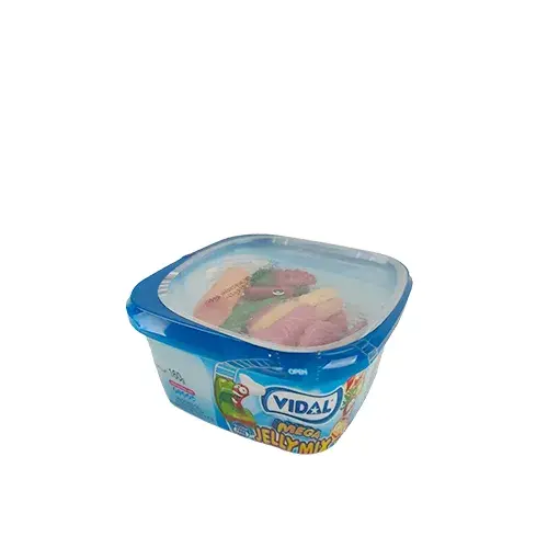 فيدال حلوى جلي منوعة بنكهات فراولة وتوت علبة 160 جم