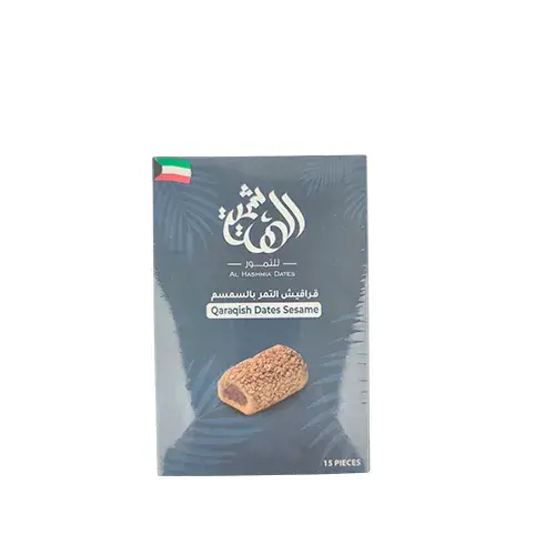 الهاشمية قراقيش التمر بالسمسم 15 حبه 250 جم