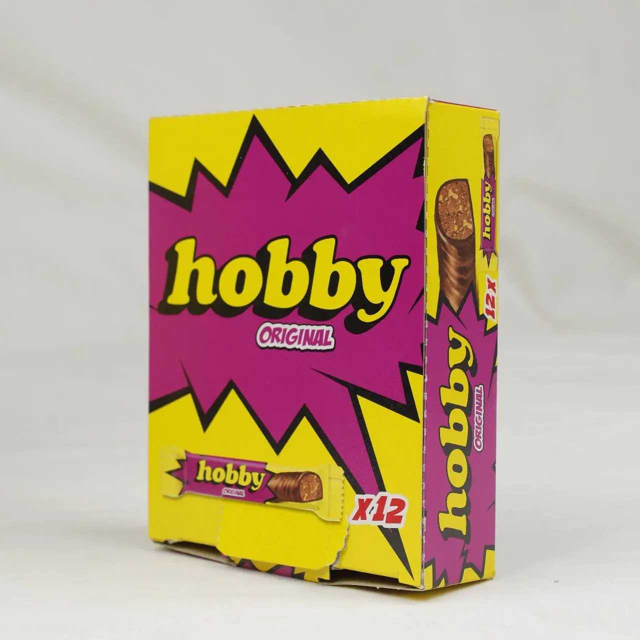 هوبي نوجا بالبندق مغطاة بالشوكولاتة 18 جم Pack of 12