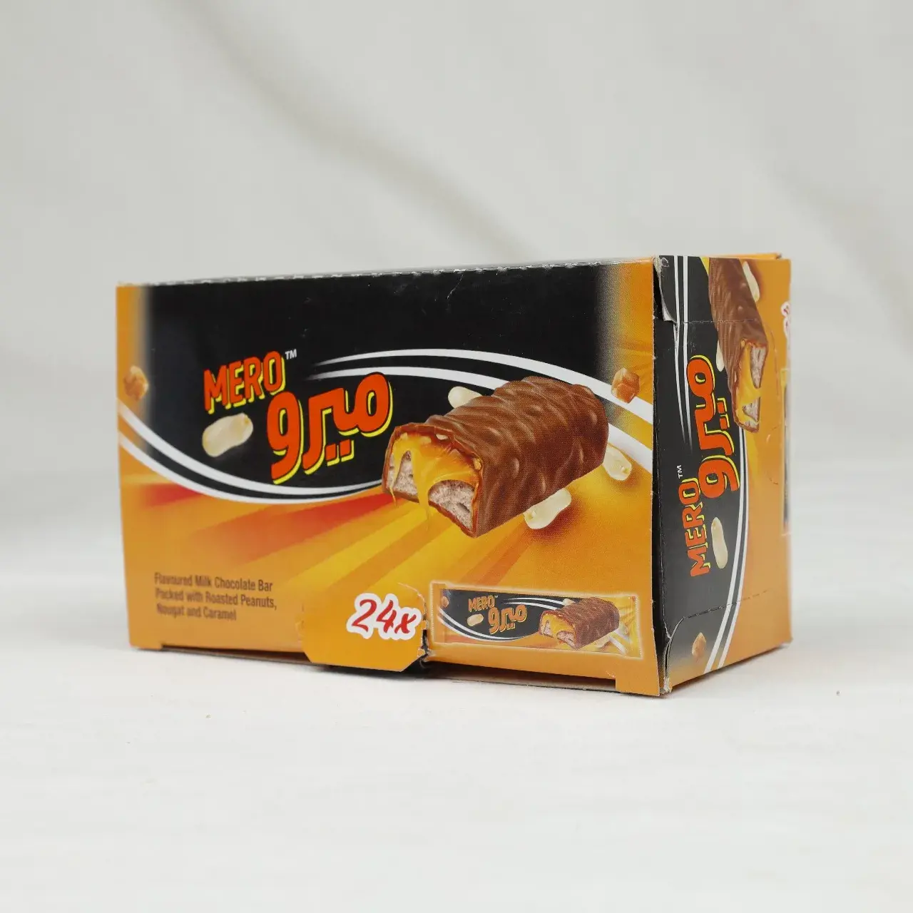 ميرو شوكولاتة بالفول السوداني والكراميل 16 جم Pack of 24