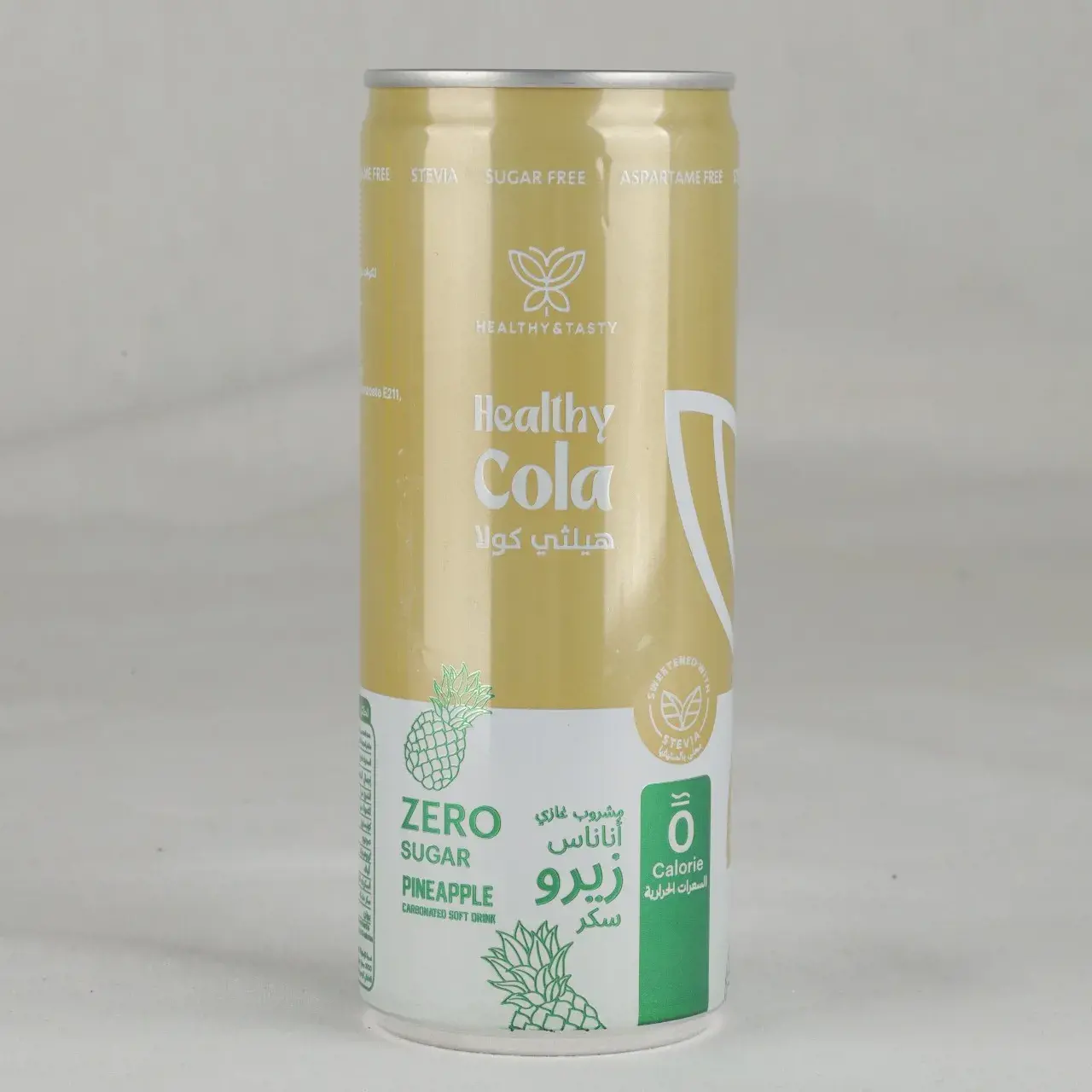 هيلثي كولا مشروب غازي اناناس زيرو 250 ملل Pack of 30