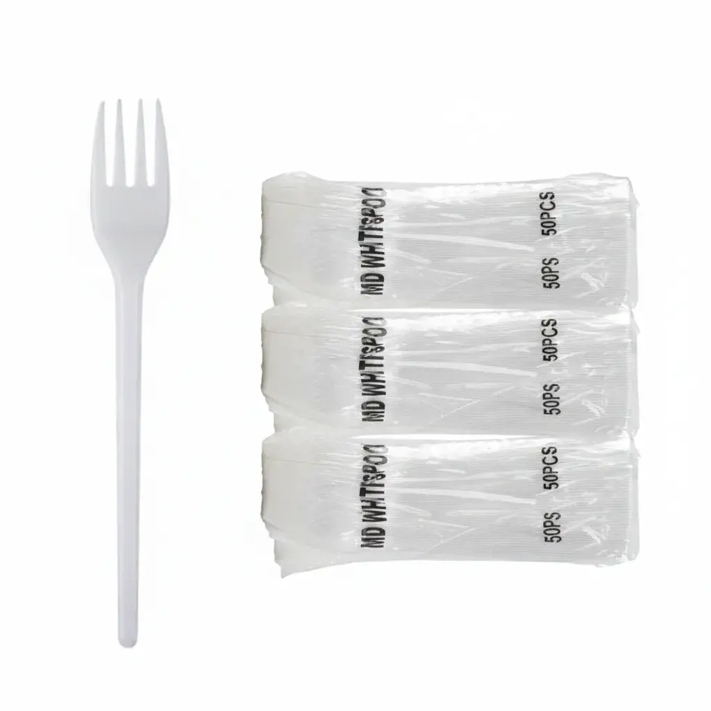 شوك اكل بلاستيك خفيف 3 حبة عرض